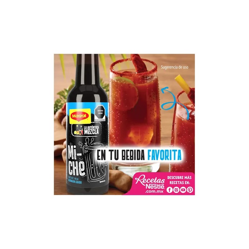 Sazonador Líquido Mi-che 145ml Maggi