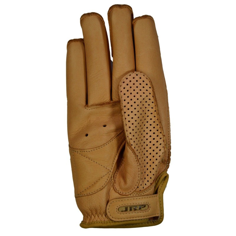 JRP Motorcycle Leather Gloves STM Summer Mesh Gloves Tan LL