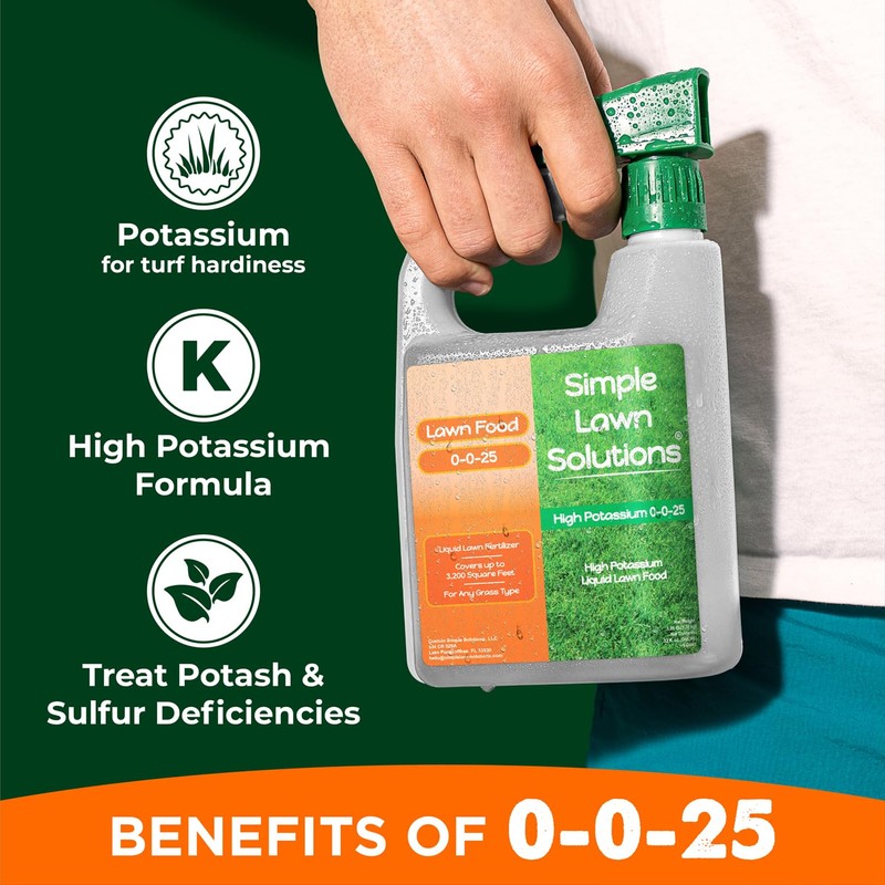 Simple Lawn Solutions - High Potassium Lawn Food Liquid Fertilizer