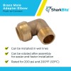 Sharkbite 3/4 Inch Brass Hose Pipe Fitting 90 Degree Mnpt
