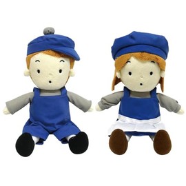 K Company Sanrio Characters (Vintage Retro) Pair Plush The Boardville Duo SAV-PNU-VA