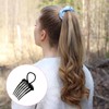 4Pcs Comfortable Hair Bandette Comb Band Easy Convenient Use Hair
