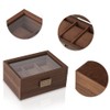 Baskiss Wooden Watch Case, Watch Storage Box, Collection Case, Watch