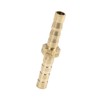 ACROPIX Universal 5mm Gold Tone Brass Barb Hose Fitting Straight