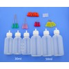 6Pcs Injection Squeeze Bottle with 15Pcs Dispensing Needles and 12Pcs