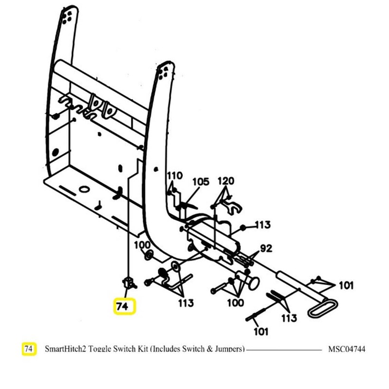 MR. Snowplow Replaces BOSS Part MSC04744 - Toggle Switch KIT,