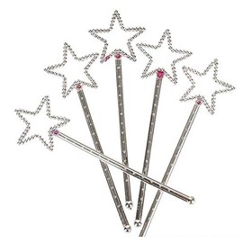 12 - Fairy Princess Star Wands - New