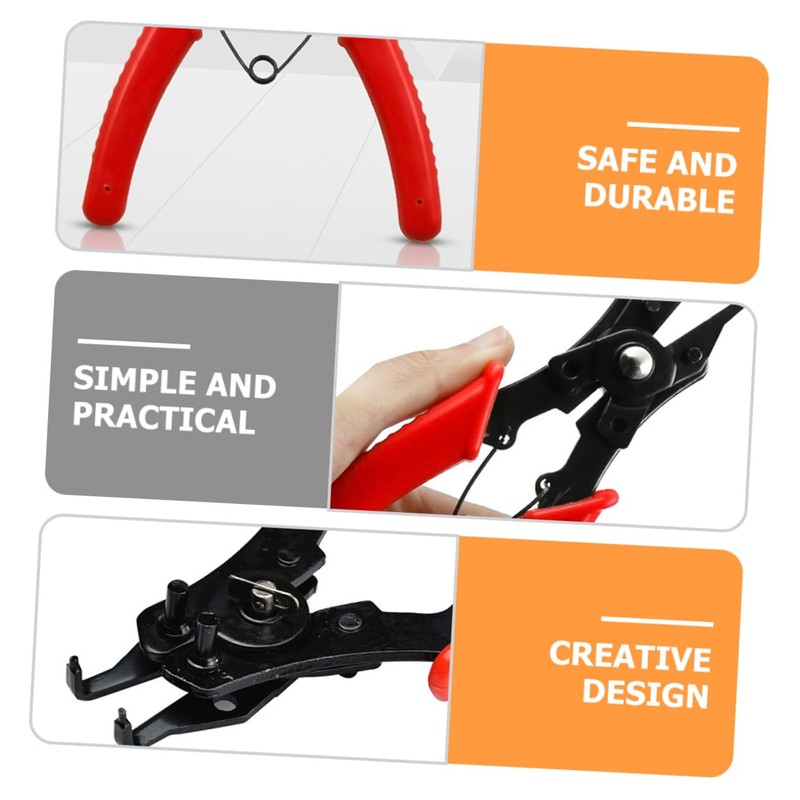 Gadpiparty 1Set Pliers Set Interchangeable Jaw Tool for Automotive Plumbing
