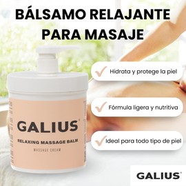 Galius Massage Balm for Relaxing Massage, 1000 ml