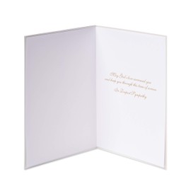 Papyrus Religious Sympathy Card (Deepest Sympathy)