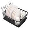 TQVAI Kitchen Dish Drainer Rack with Drying Board and Full-Mesh