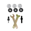 YFFSFDC Angle Grinder Attachment, 10 Pcs Replacement Tool Wrench Grinder