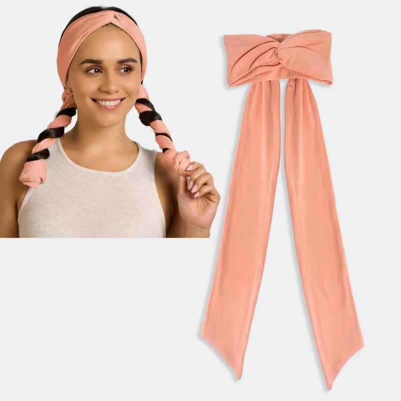 Heatless Curling Headband for Overnight Hair Styling – Soft Polyester