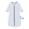Baby Sleeping Bag 100% Cotton 0.5 TOG Long Sleeves Wearable