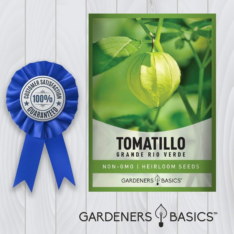 Gardeners Basics, Tomatillo Grande Rio Verde Seeds for Planting Heirloom