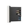 Double USB socket PNI UB20, 5V, 2.4A, modular, type F