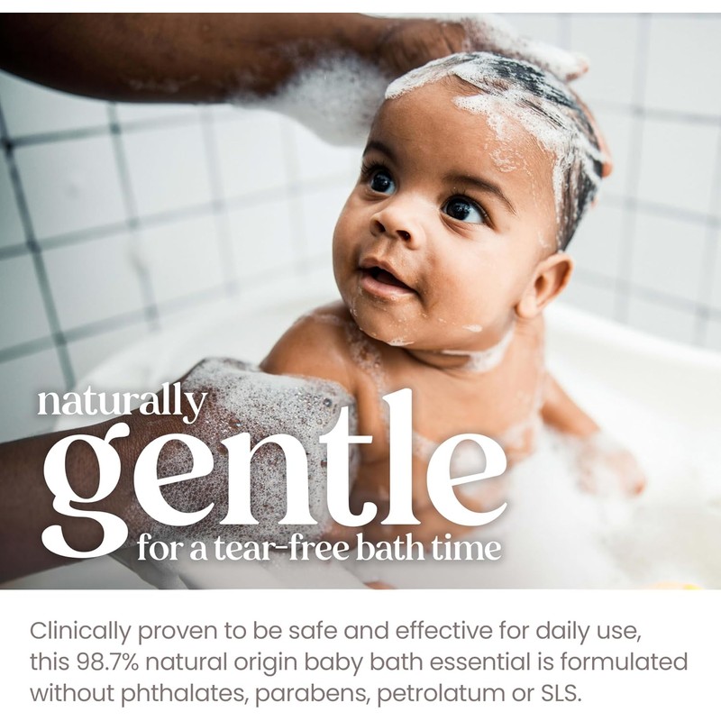 Burt's Bees Baby Bee Fragrance Free Shampoo and Wash, 21
