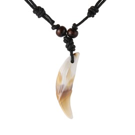 STWTR Wolf Headband Teeth Viking Necklace Indiana Teeth Tribe Jewelry Pendant Necklace