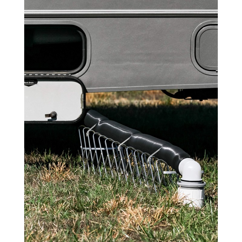 Camco RV Sewer Kit - Features Pre-Attached Fittings, a 10-Foot