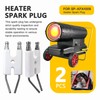 JRSHOME 2-Pack SP-KFA1009 Upgraded Heater Spark Plug for Dyna-Glo, for