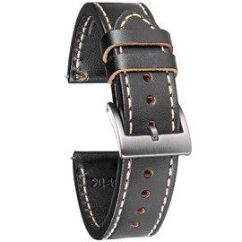 torbollo 22mm Watch Bands, Horween Leather Watch Strap for Men Women,High-end Quick Release Watch Bands Handmade Watch Strap Soft Vintage Replacement