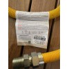 Flextron 48"long - 1/2"MIP, (5/8"OD) Natural Gas Flex Hose Supply