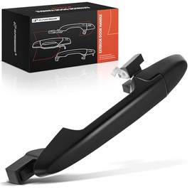A-premium - Manija de Puerta Exterior Trasera Izquierda del Lado del Conductor Compatible con Honda Fit 2014-2020, City 2015-2024, Imprimado Negro, Reemplazo# 72680-t5r-a12zf, 72680-t5r-a12zt