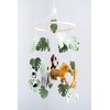 Nivas Jungle Animals Baby Mobile, Safari Nursery Room Decor, Safari