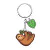 GRUSS & CO Key Ring for Two "Sloth" | Pendant
