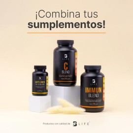 Vitamina C Más Jengibre - 240 Cápsulas. B Life