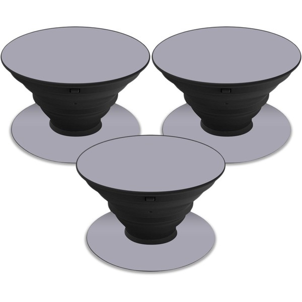 MightySkins Skin Compatible with PopSocket PopSocket - Solid Gray |