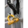 Trimax MAX40YL Motorcycle Disc U-Lock - Yellow with Yellow PVC