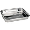 Ibili 651830 Roasting Pan with Folding Handles Stainless Steel