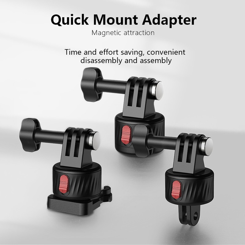 Magnetic Suction Adapter Tripod Adapter Quick Release Base Mount Action