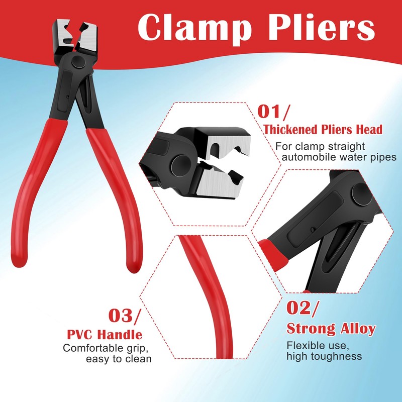 Anglekai 4PCS Electrical Disconnect Pliers, Straight and 60°Electrical Connector Separator