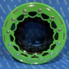 BOSS ATV RACING ALUMINUM BEAD LOCK FRONT WHEEL 10X5 Green
