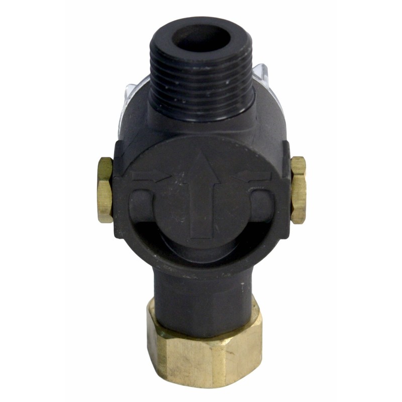 Erie Tools Aluminum Water Inlet Filter with Stainless Steel Screen