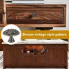 ShipeeKin 6 x Retro Antique 30 mm Furniture Knobs Drawer
