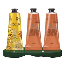 pulpa hidrante para manos ekos castaña maracuya 3 piezas