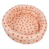 Round Inflatable Swimming Pool Vintage Heart Pattern Thicken Kids Paddling