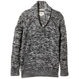 Billabong Boy's Shawl Sweater, boys, Shawl, white/black, S