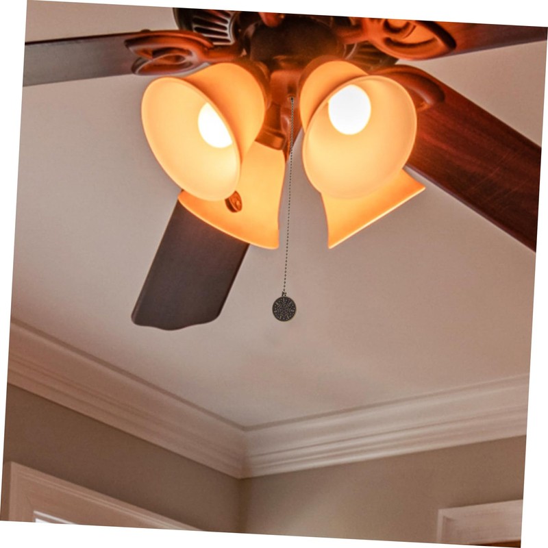 Gadpiparty Ceiling Fan Pull Chain Extension Decorative Metal Pull Chains