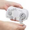 LOGOS 74175021 3 Power Crank Solar Radio Light (Smartphone Charging)