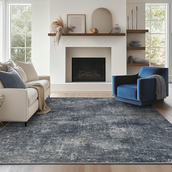 Bavni 8x10 Area Rugs, Durable Non-Slip Rugs for Living Room,