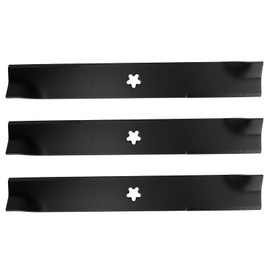 ASAPE High-Performance Lawn Mower Blades Fit for Husqvarna EZ 4220 EZ 4624 EZ 4822 EZ 4824 for Dixon Ultra 52 GRIZZLY 52 GRIZZLY ZTR 52 KODIAK 52 KODIAK DIESEL 52 with 52 Mower Deck (Set of 3)
