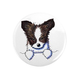 CafePress Pkt Papillon Puppy 2.25 Magnet (10 Pack) 2.25" Round Button Magnet (10 pack)