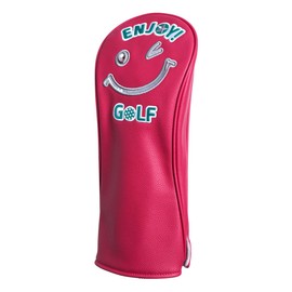 WINWIN STYLE Win-win Style ENJOY GOLF Headcover for Driver (HC-418(ROSE))