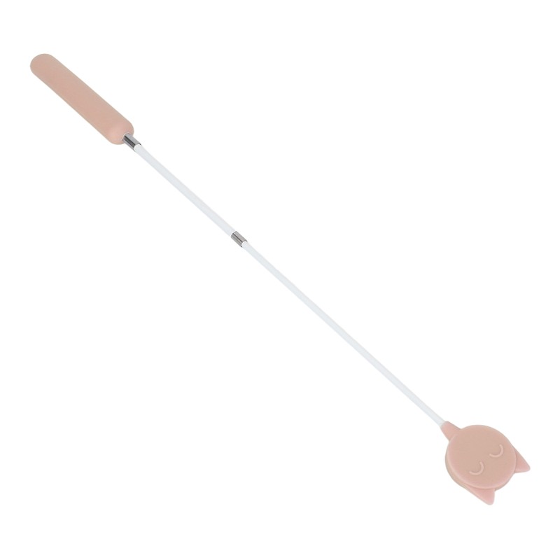 Dog Teaser Stick Extendable Interactive Silicone Handle Puppy Flirt Pole