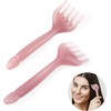 Pack of 2 Resin Scalp Massage Comb, Premium Head Massager