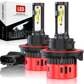 CHUSYYRAY H13 9008 LED Headlight Kit 40W 4000LM Hi/Lo Beam 6000K Super Bright Bulbs